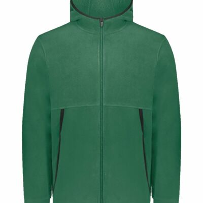Unisex Eco Revive™ Polar Fleece Hooded Full-Zip Jacket Thumbnail