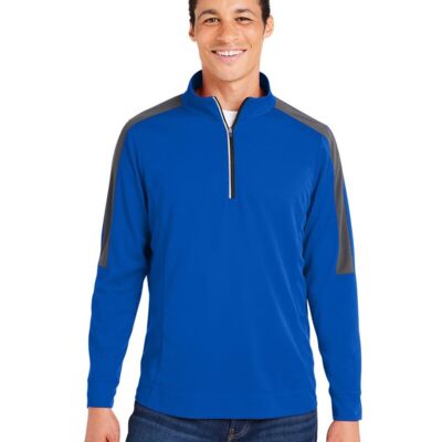 Men's Market Snag Protect Mesh Colorblock Quarter-Zip Pullover Thumbnail