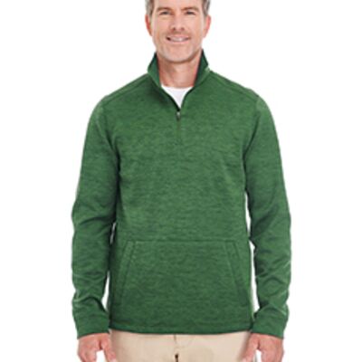 Men's Newbury Mélange Fleece Quarter-Zip Thumbnail