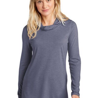 Women's PosiCharge ® Tri Blend Wicking Long Sleeve Hoodie Thumbnail