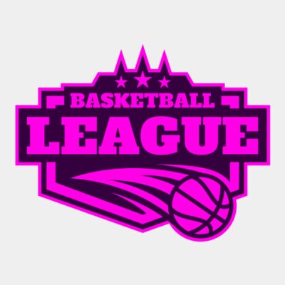 League Basketball logo template 02 Thumbnail