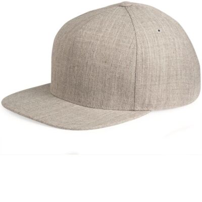 Five-Panel Wool Blend Snapback Cap Thumbnail