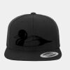 Wool Blend Flat Bill Snapback Cap Thumbnail