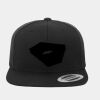 Wool Blend Flat Bill Snapback Cap Thumbnail