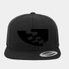 Wool Blend Flat Bill Snapback Cap Thumbnail