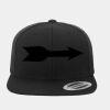 Wool Blend Flat Bill Snapback Cap Thumbnail