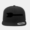 Wool Blend Flat Bill Snapback Cap Thumbnail