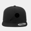 Wool Blend Flat Bill Snapback Cap Thumbnail