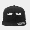 Wool Blend Flat Bill Snapback Cap Thumbnail