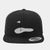Wool Blend Flat Bill Snapback Cap Thumbnail