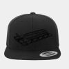 Wool Blend Flat Bill Snapback Cap Thumbnail