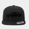 Wool Blend Flat Bill Snapback Cap Thumbnail