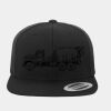 Wool Blend Flat Bill Snapback Cap Thumbnail