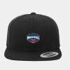 Wool Blend Flat Bill Snapback Cap Thumbnail