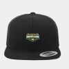 Wool Blend Flat Bill Snapback Cap Thumbnail