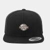 Wool Blend Flat Bill Snapback Cap Thumbnail