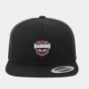 Wool Blend Flat Bill Snapback Cap Thumbnail