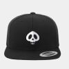 Wool Blend Flat Bill Snapback Cap Thumbnail