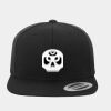 Wool Blend Flat Bill Snapback Cap Thumbnail