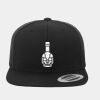 Wool Blend Flat Bill Snapback Cap Thumbnail