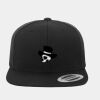 Wool Blend Flat Bill Snapback Cap Thumbnail