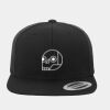 Wool Blend Flat Bill Snapback Cap Thumbnail