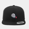 Wool Blend Flat Bill Snapback Cap Thumbnail