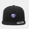 Wool Blend Flat Bill Snapback Cap Thumbnail