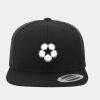 Wool Blend Flat Bill Snapback Cap Thumbnail