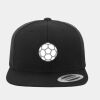 Wool Blend Flat Bill Snapback Cap Thumbnail