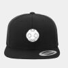Wool Blend Flat Bill Snapback Cap Thumbnail