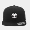 Wool Blend Flat Bill Snapback Cap Thumbnail