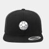 Wool Blend Flat Bill Snapback Cap Thumbnail