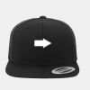 Wool Blend Flat Bill Snapback Cap Thumbnail