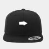 Wool Blend Flat Bill Snapback Cap Thumbnail