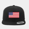 Wool Blend Flat Bill Snapback Cap Thumbnail