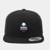 Wool Blend Flat Bill Snapback Cap Thumbnail