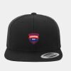 Wool Blend Flat Bill Snapback Cap Thumbnail