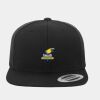 Wool Blend Flat Bill Snapback Cap Thumbnail