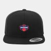 Wool Blend Flat Bill Snapback Cap Thumbnail