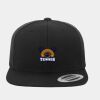 Wool Blend Flat Bill Snapback Cap Thumbnail