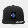 Wool Blend Flat Bill Snapback Cap Thumbnail