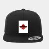 Wool Blend Flat Bill Snapback Cap Thumbnail
