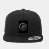 Wool Blend Flat Bill Snapback Cap Thumbnail