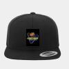 Wool Blend Flat Bill Snapback Cap Thumbnail