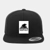 Wool Blend Flat Bill Snapback Cap Thumbnail