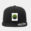 Wool Blend Flat Bill Snapback Cap Thumbnail