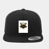 Wool Blend Flat Bill Snapback Cap Thumbnail