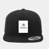 Wool Blend Flat Bill Snapback Cap Thumbnail