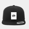 Wool Blend Flat Bill Snapback Cap Thumbnail